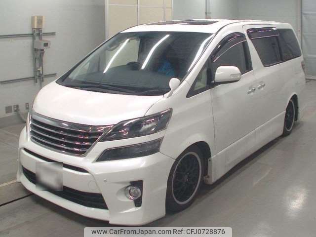 toyota vellfire 2013 -TOYOTA 【宇都宮 310ﾒ 9】--Vellfire DBA-ANH20W--ANH20-8311436---TOYOTA 【宇都宮 310ﾒ 9】--Vellfire DBA-ANH20W--ANH20-8311436- image 1