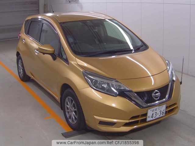 nissan note 2017 CFJ1855398 image 1