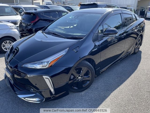 toyota prius 2020 -TOYOTA--Prius DAA-ZVW51--ZVW51-6163153---TOYOTA--Prius DAA-ZVW51--ZVW51-6163153- image 1