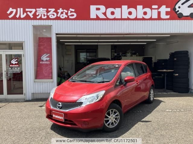 nissan note 2016 -NISSAN--Note DBA-E12--E12-456392---NISSAN--Note DBA-E12--E12-456392- image 1