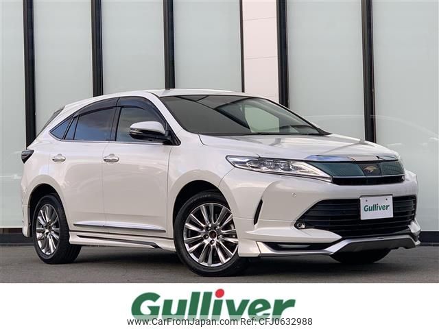 toyota harrier 2018 -TOYOTA--Harrier DBA-ZSU60W--ZSU60-0156856---TOYOTA--Harrier DBA-ZSU60W--ZSU60-0156856- image 1