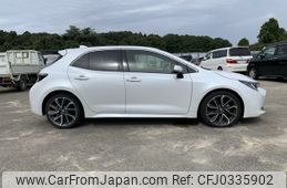 toyota corolla-sport 2022 NIKYO_ZP19370