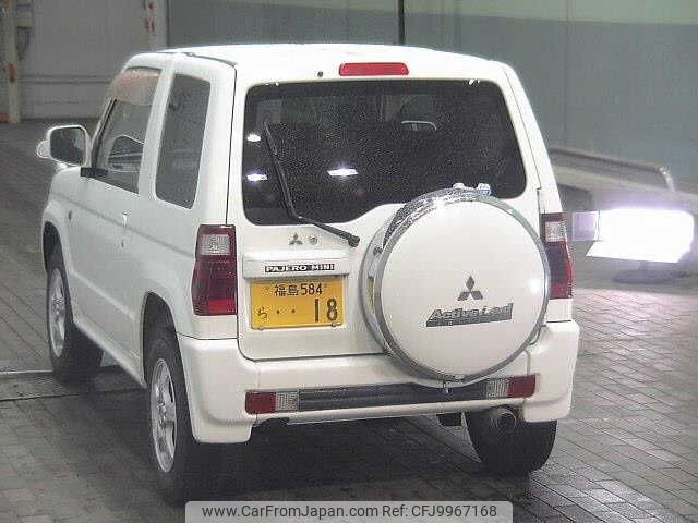 mitsubishi pajero-mini 2008 -MITSUBISHI 【福島 584ﾗ18】--Pajero mini H58A--0717399---MITSUBISHI 【福島 584ﾗ18】--Pajero mini H58A--0717399- image 2