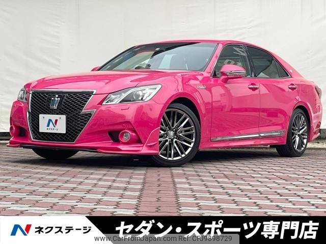 toyota crown 2013 -TOYOTA--Crown DAA-AWS210--AWS210-6051252---TOYOTA--Crown DAA-AWS210--AWS210-6051252- image 1