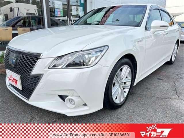 toyota crown 2014 -TOYOTA 【豊田 300ﾊ 737】--Crown DAA-AWS210--AWS210-6058351---TOYOTA 【豊田 300ﾊ 737】--Crown DAA-AWS210--AWS210-6058351- image 1