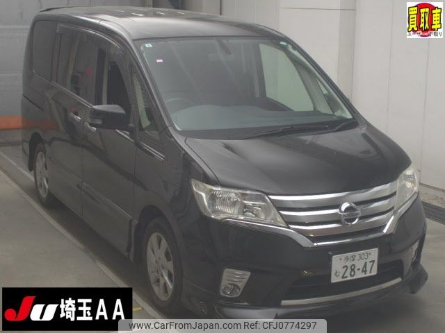 nissan serena 2013 -NISSAN 【多摩 303ﾑ2847】--Serena HFC26-147082---NISSAN 【多摩 303ﾑ2847】--Serena HFC26-147082- image 1