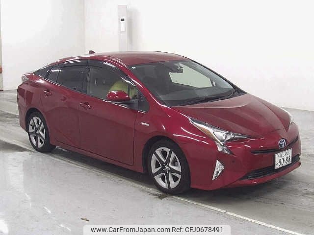 toyota prius 2017 -TOYOTA 【福山 300ﾐ9088】--Prius ZVW50--8069126---TOYOTA 【福山 300ﾐ9088】--Prius ZVW50--8069126- image 1