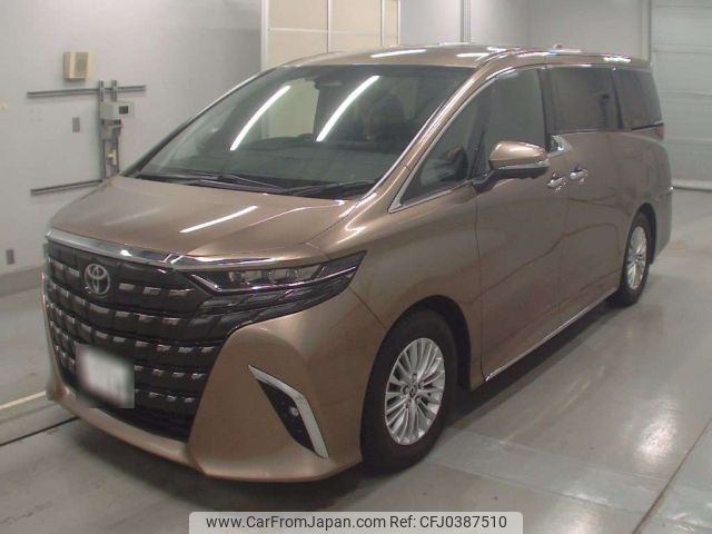 toyota alphard 2023 -TOYOTA 【高知 338ゆ168】--Alphard AAHH40W-0008343---TOYOTA 【高知 338ゆ168】--Alphard AAHH40W-0008343- image 1