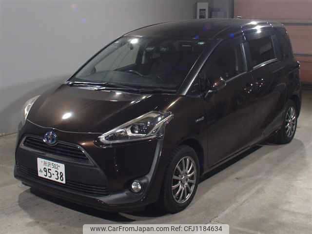 toyota sienta 2015 -TOYOTA 【所沢 502ﾐ9538】--Sienta NHP170G--7011633---TOYOTA 【所沢 502ﾐ9538】--Sienta NHP170G--7011633- image 1