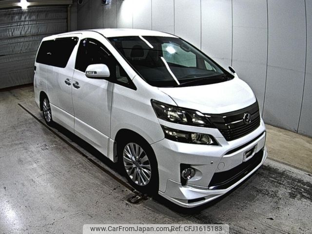 toyota vellfire 2012 CFJ1615183 image 1