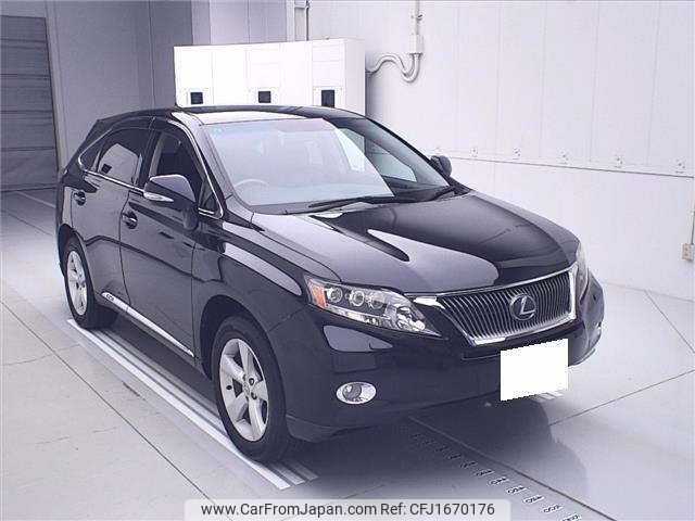 lexus rx 2011 CFJ1670176 image 1
