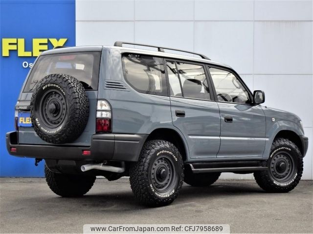 1996 Toyota Land Cruiser Prado E-VZJ95W 4WD - Car Price $13,527