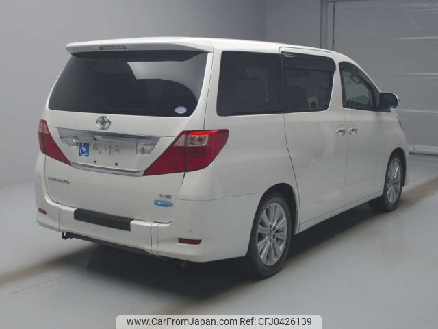 toyota alphard 2010 -TOYOTA--Alphard GGH20Wｶｲ-8031134---TOYOTA--Alphard GGH20Wｶｲ-8031134- image 2