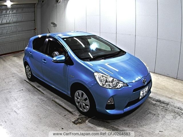 toyota aqua 2014 -TOYOTA 【岡山 502ね2896】--AQUA NHP10-2354801---TOYOTA 【岡山 502ね2896】--AQUA NHP10-2354801- image 1