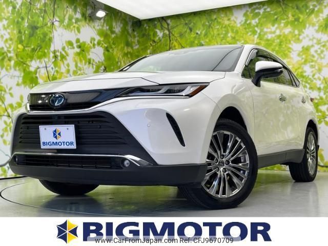 toyota harrier-hybrid 2021 quick_quick_6AA-AXUH80_AXUH80-0027300 image 1