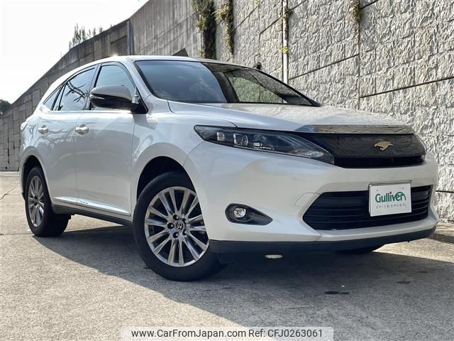 toyota harrier 2016 -TOYOTA--Harrier DBA-ZSU60W--ZSU60-0092015---TOYOTA--Harrier DBA-ZSU60W--ZSU60-0092015- image 1