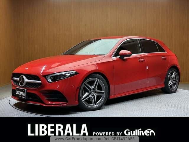 mercedes-benz a-class 2019 -MERCEDES-BENZ--Benz A Class 3DA-177012--WDD1770122V038411---MERCEDES-BENZ--Benz A Class 3DA-177012--WDD1770122V038411- image 1