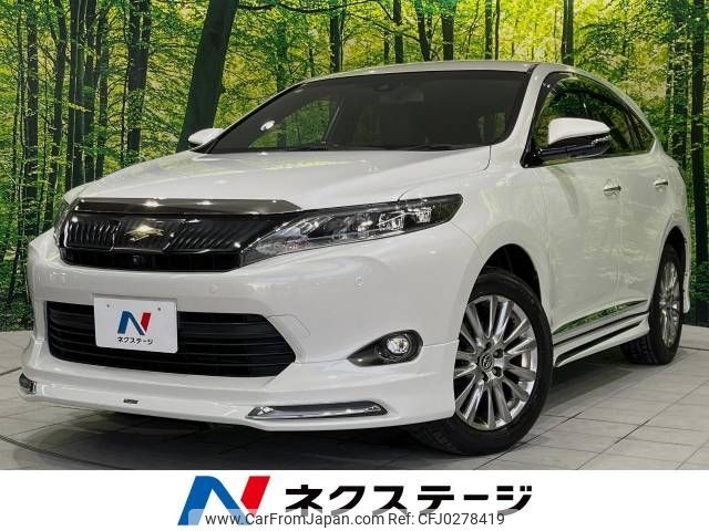 toyota harrier 2014 -TOYOTA--Harrier DBA-ZSU60W--ZSU60-0034810---TOYOTA--Harrier DBA-ZSU60W--ZSU60-0034810- image 1