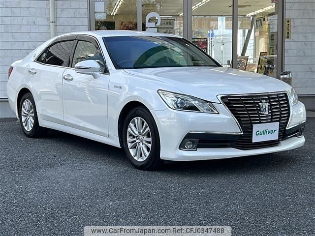 toyota crown 2014 -TOYOTA--Crown DAA-AWS210--AWS210-6062385---TOYOTA--Crown DAA-AWS210--AWS210-6062385- image 1