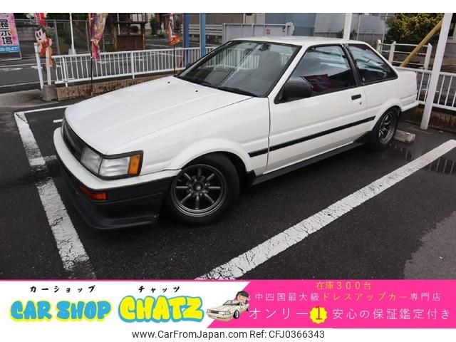 toyota corolla-levin 1985 CFJ0366343 image 1