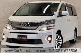 toyota vellfire 2012 CFJ1675536