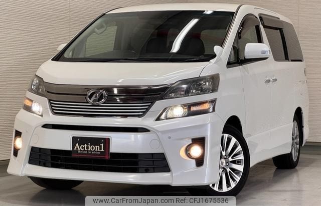 toyota vellfire 2012 CFJ1675536 image 1