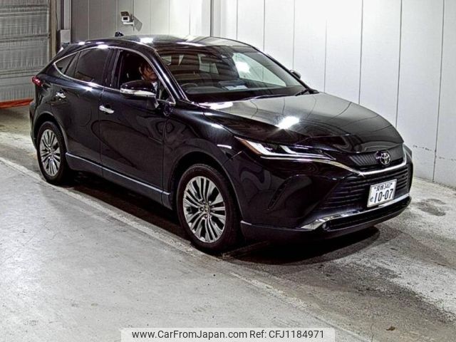 toyota harrier 2020 -TOYOTA 【愛媛 340せ1007】--Harrier MXUA80-0009450---TOYOTA 【愛媛 340せ1007】--Harrier MXUA80-0009450- image 1