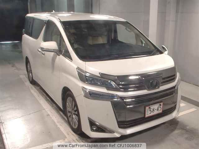 toyota vellfire 2018 -TOYOTA--Vellfire AGH30W-0187590---TOYOTA--Vellfire AGH30W-0187590- image 1