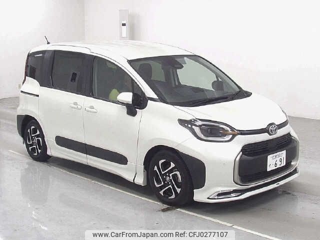 toyota sienta 2022 -TOYOTA 【広島 503ｾ691】--Sienta MXPL10G-1005625---TOYOTA 【広島 503ｾ691】--Sienta MXPL10G-1005625- image 1