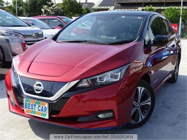 nissan leaf 2019 -NISSAN 【岐阜 347】--Leaf ZE1--ZE1-065509---NISSAN 【岐阜 347】--Leaf ZE1--ZE1-065509- image 1