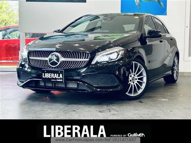 mercedes-benz a-class 2018 -MERCEDES-BENZ--Benz A Class DBA-176042--WDD1760422J735128---MERCEDES-BENZ--Benz A Class DBA-176042--WDD1760422J735128- image 1