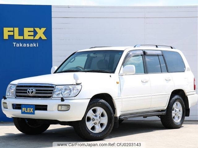 toyota land-cruiser-wagon 2005 -TOYOTA--Land Cruiser Wagon GH-UZJ100W--UZJ100-0156818---TOYOTA--Land Cruiser Wagon GH-UZJ100W--UZJ100-0156818- image 1