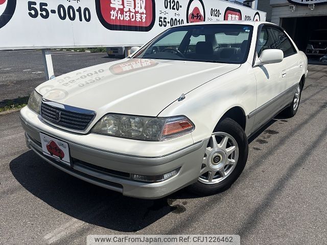 toyota mark-ii 1998 -TOYOTA--Mark2 GF-GX100--GX100-6090825---TOYOTA--Mark2 GF-GX100--GX100-6090825- image 1