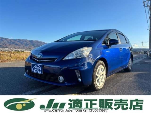 toyota prius-α 2012 -TOYOTA--Prius α DAA-ZVW41W--ZVW41-3074963---TOYOTA--Prius α DAA-ZVW41W--ZVW41-3074963- image 1