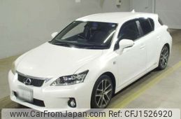 lexus ct 2011 CFJ1526920