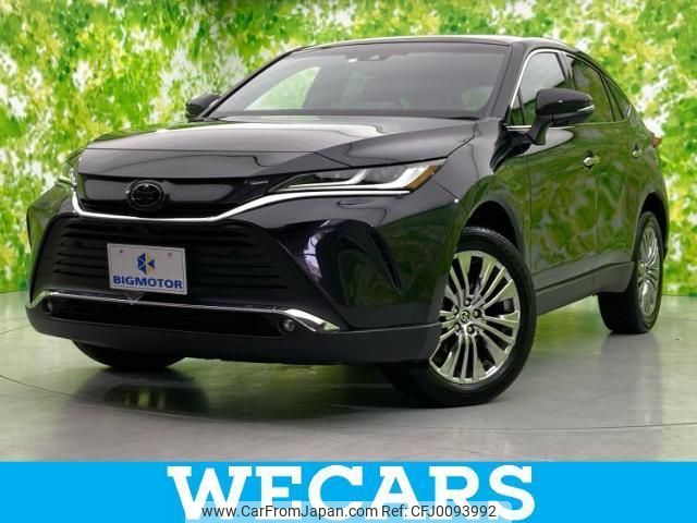 toyota harrier 2023 quick_quick_6BA-MXUA80_MXUA80-0086195 image 1