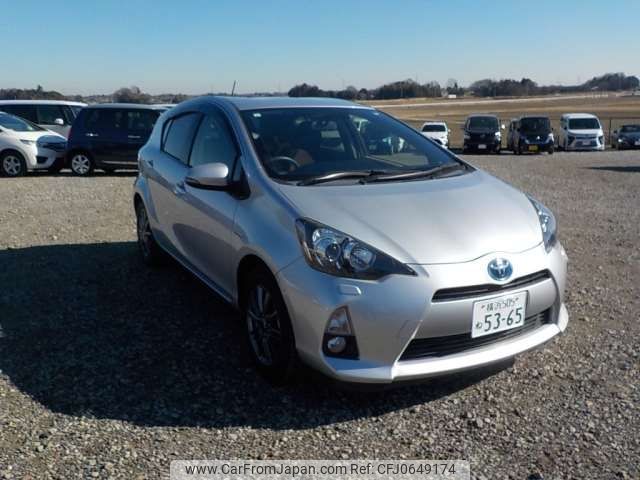 toyota aqua 2014 -TOYOTA 【野田 500】--AQUA DAA-NHP10--NHP10-6307291---TOYOTA 【野田 500】--AQUA DAA-NHP10--NHP10-6307291- image 1