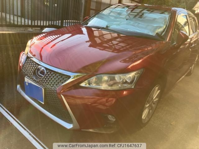 lexus ct 2011 CFJ1647637 image 1