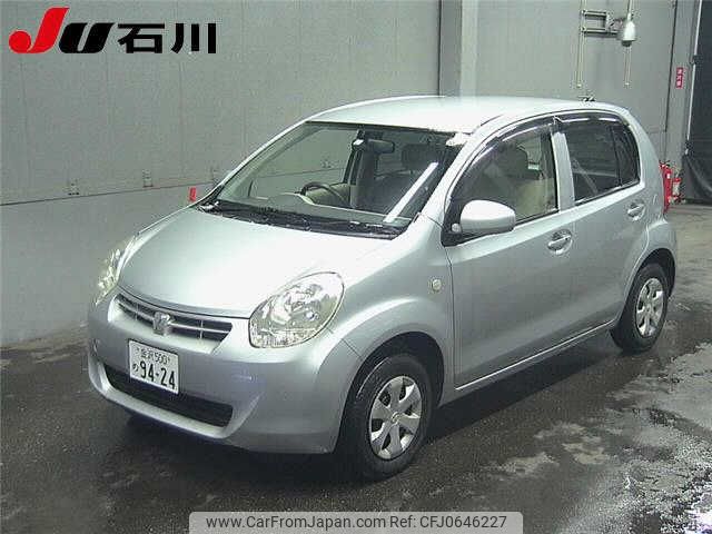 toyota passo 2012 -TOYOTA 【金沢 500ﾒ9424】--Passo KGC30-0100755---TOYOTA 【金沢 500ﾒ9424】--Passo KGC30-0100755- image 1