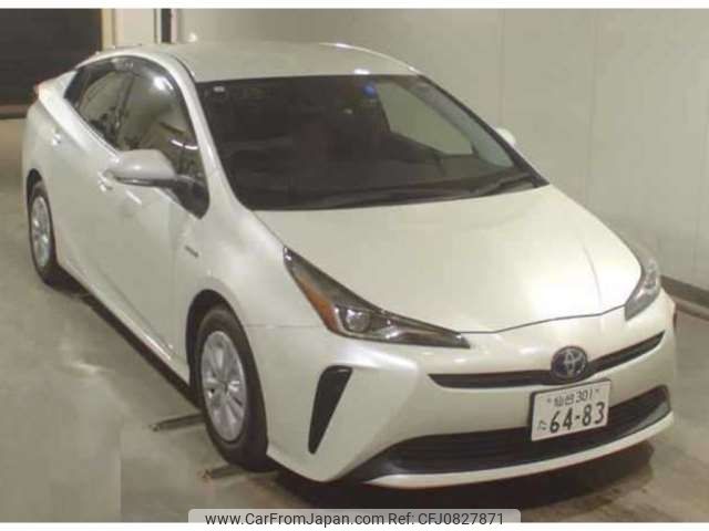 toyota prius 2019 -TOYOTA 【仙台 301ﾀ6483】--Prius DAA-ZVW51--ZVW51-8051344---TOYOTA 【仙台 301ﾀ6483】--Prius DAA-ZVW51--ZVW51-8051344- image 1