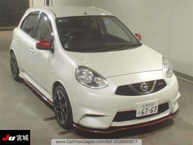 nissan march 2015 -NISSAN 【札幌 504ﾏ6767】--March K13-723563---NISSAN 【札幌 504ﾏ6767】--March K13-723563- image 1