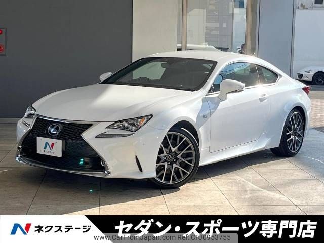 lexus rc 2015 -LEXUS--Lexus RC DBA-GSC10--GSC10-6000586---LEXUS--Lexus RC DBA-GSC10--GSC10-6000586- image 1