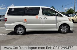 toyota alphard 2002 NIKYO_FX66501