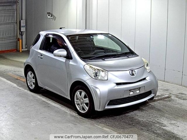 toyota iq 2012 -TOYOTA--iQ KGJ10-6020530---TOYOTA--iQ KGJ10-6020530- image 1