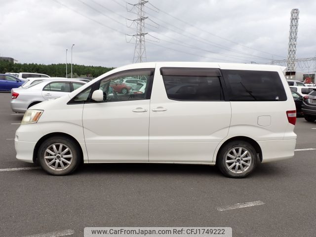 toyota alphard 2002 CFJ1749222 image 2
