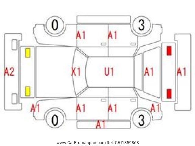 toyota corolla-fielder 2012 CFJ1859868 image 2