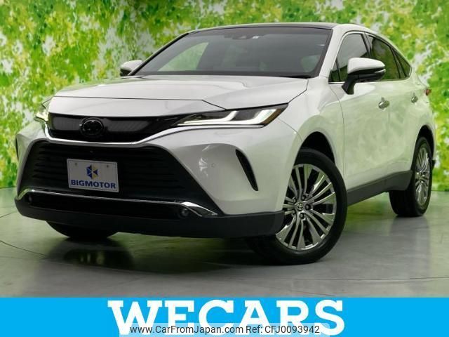 toyota harrier 2021 quick_quick_6BA-MXUA80_MXUA80-0026798 image 1