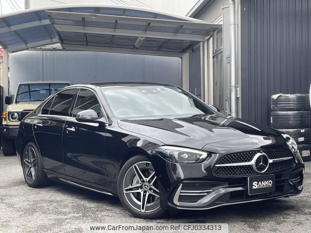 mercedes-benz c-class 2022 quick_quick_3CA-206004C_W1K2060042R053822 image 2