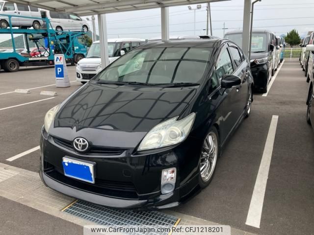 toyota prius 2010 -TOYOTA--Prius DAA-ZVW30--ZVW30-1231722---TOYOTA--Prius DAA-ZVW30--ZVW30-1231722- image 1