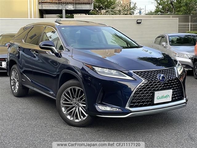 lexus rx 2021 -LEXUS--Lexus RX 6AA-GYL26W--GYL26-0005163---LEXUS--Lexus RX 6AA-GYL26W--GYL26-0005163- image 1